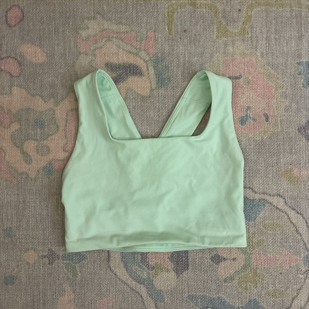 Chic Light Green Crop Top